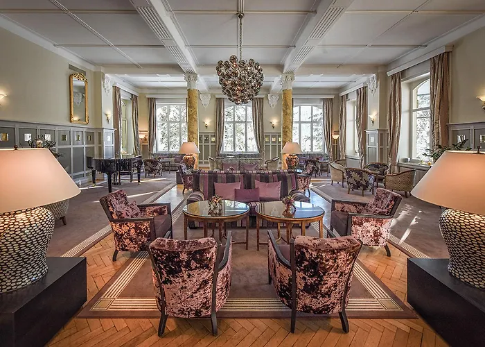 Hotel Cresta Palace Celerina St Moritz In And Out